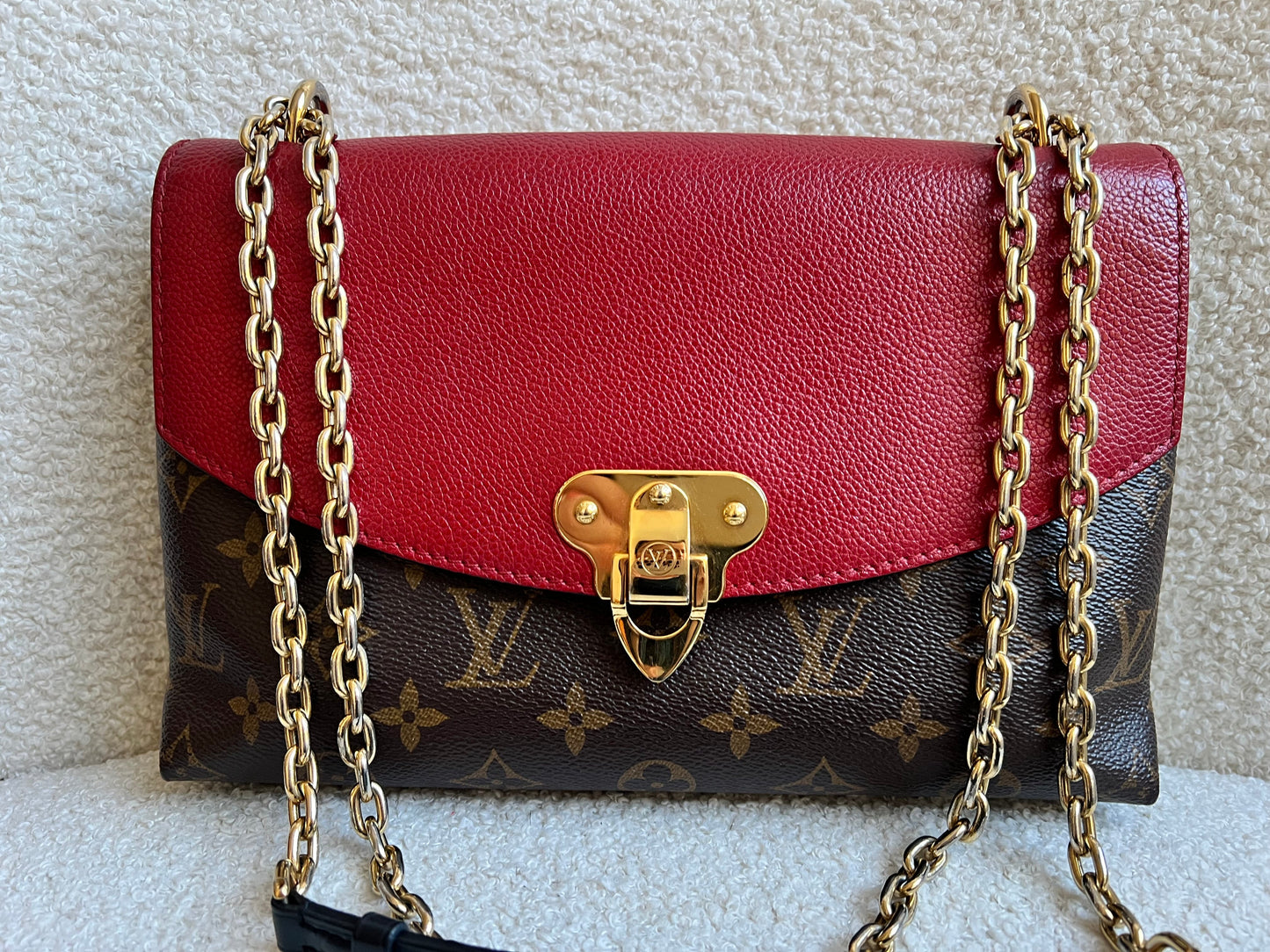 Louis Vuitton Saint Placide Monogram Red