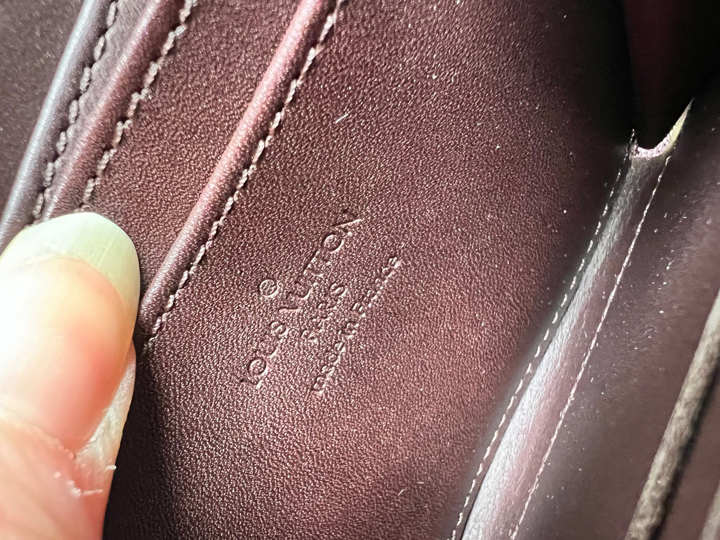 Louis Vuitton Zippy Coin Purse in Amarante Vernis Patent (RRP £420)