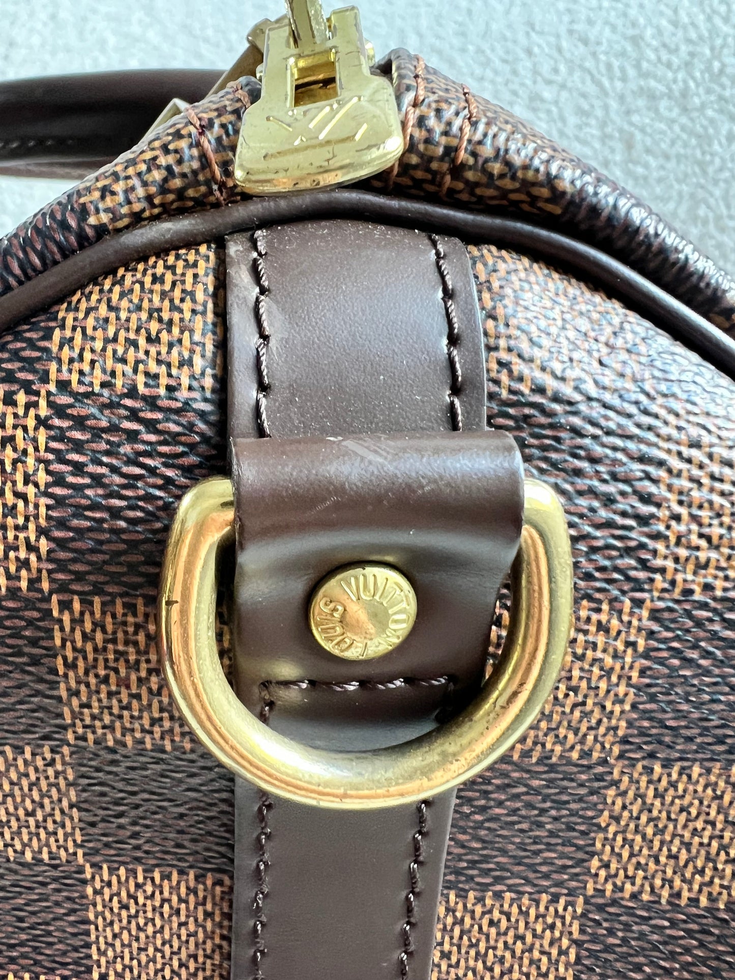 Louis Vuitton Speedy Bandouliere 30 Damier Ebene (RRP £1490)