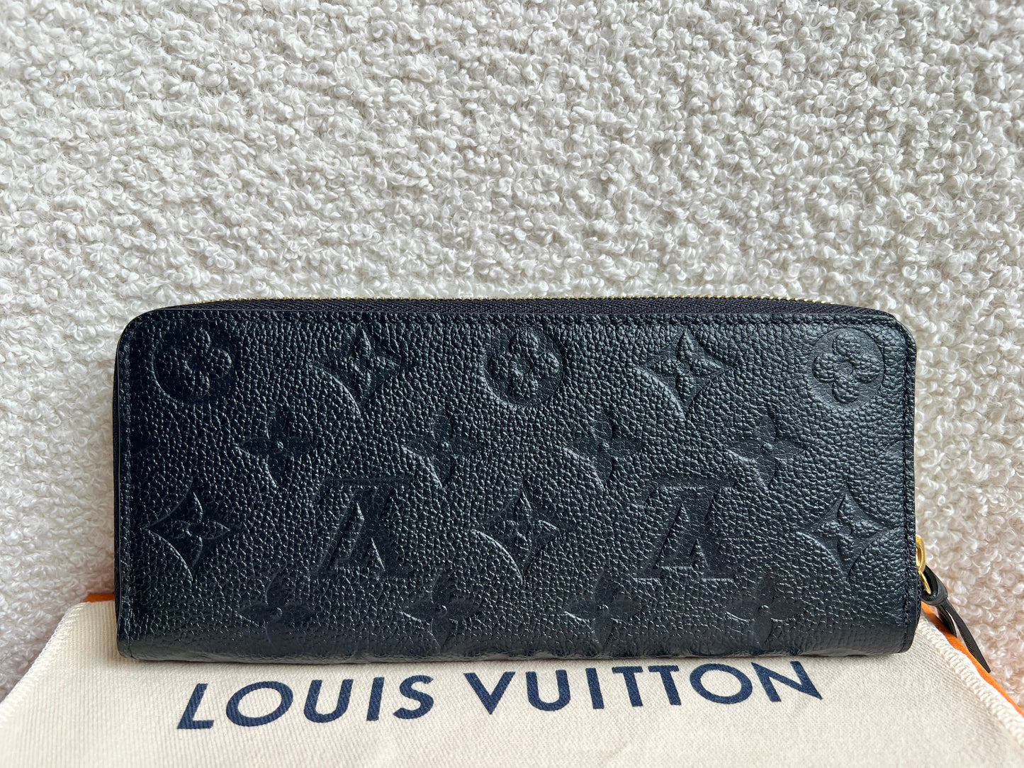 Louis Vuitton Clemence Wallet in Black Empreinte (RRP £545)