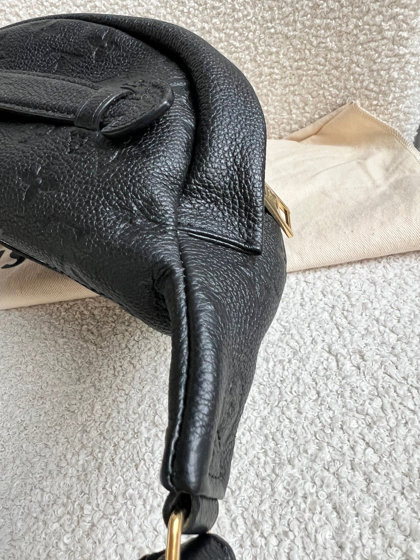 Louis Vuitton Bumbag in Black Empreinte