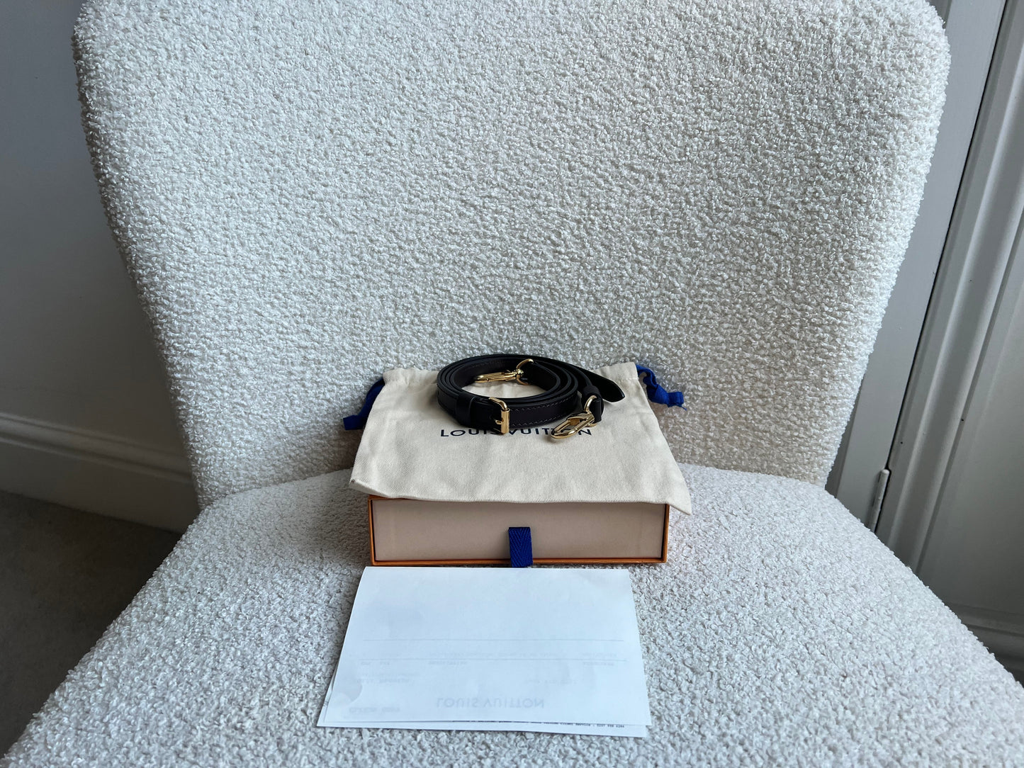 Louis Vuitton Ebene Adjustable Shoulder Strap (RRP £350)