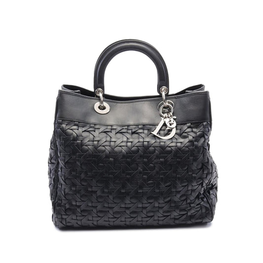 Dior Lady Dior Leather Tote Bag