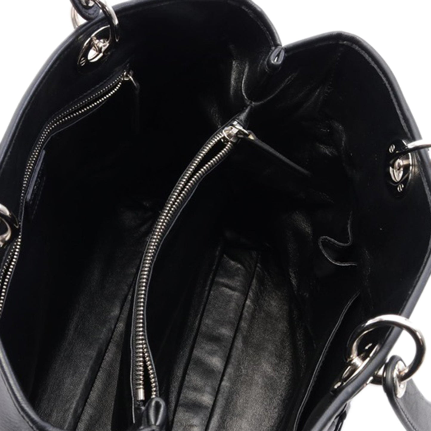 Dior Lady Dior Leather Tote Bag