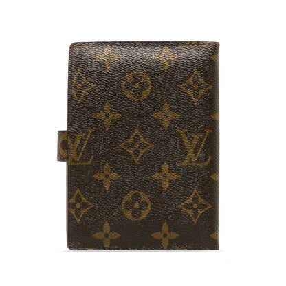 Brown Louis Vuitton Monogram Agenda PM