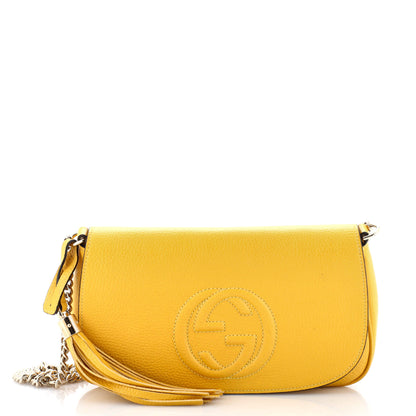 Soho Chain Crossbody Bag (Outlet) Leather Medium