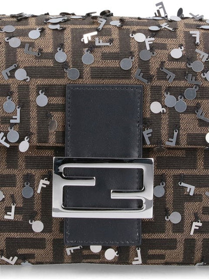 Fendi Men "Baguette" Crossbody Bag