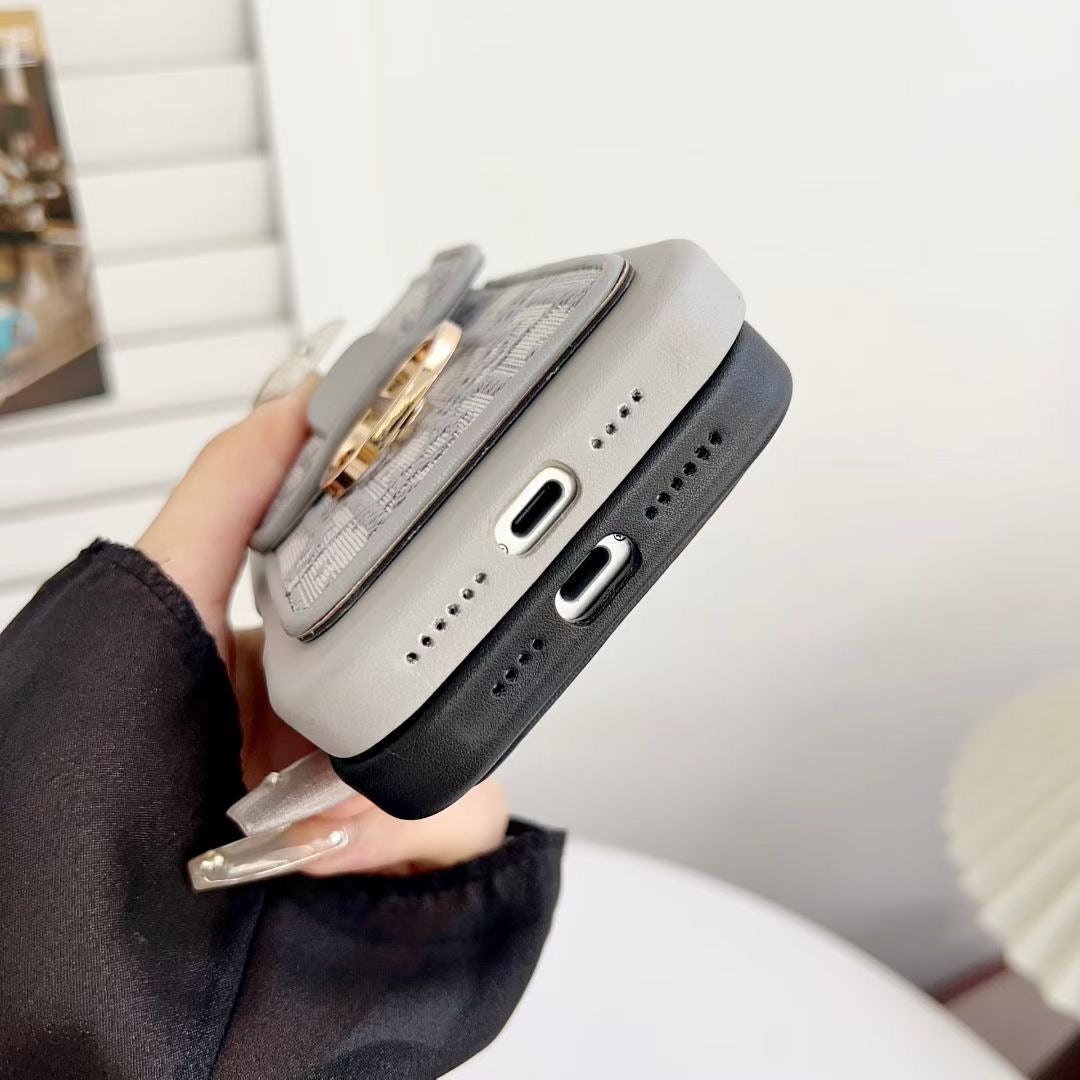 DR Crossbody Card Holder iPhone Case