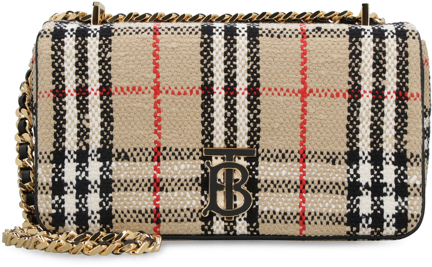 LOLA CHECK CROSSBODY BAG