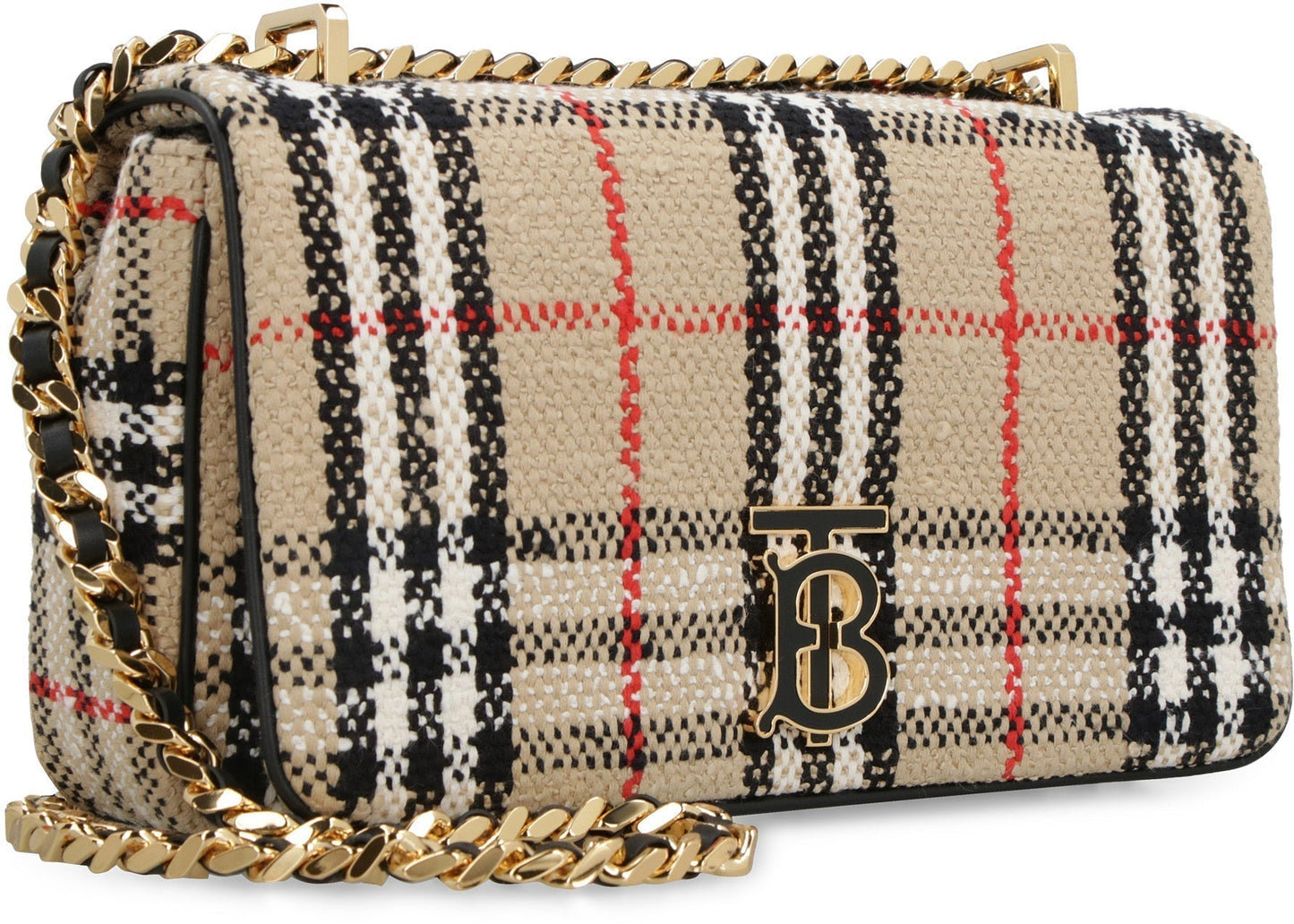 LOLA CHECK CROSSBODY BAG
