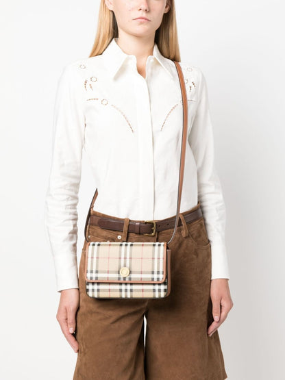 HAMPSHIRE VINTAGE CHECK CROSSBODY BAG