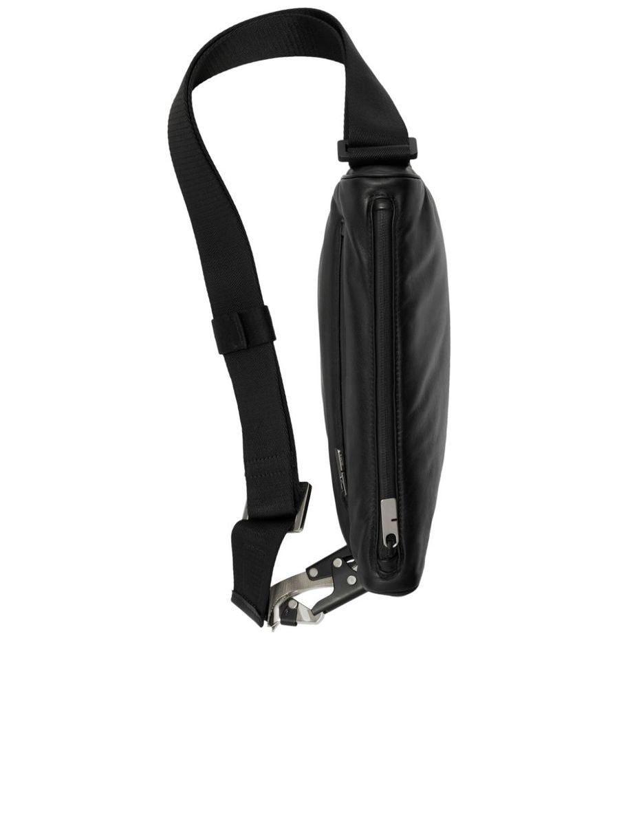 Shield Zip Crossbody Bag