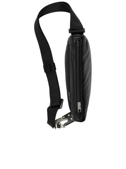 Shield Zip Crossbody Bag