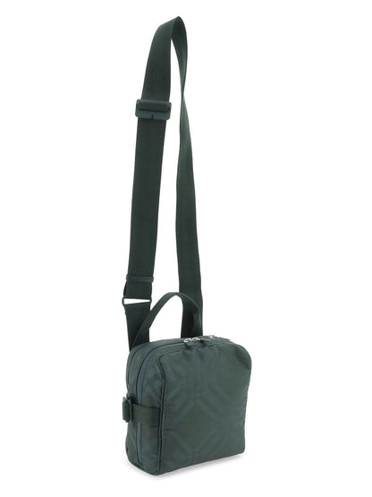 Check Jacquard Crossbody Bag