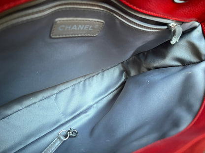 Chanel Red Caviar Grand Shopper Tote (GST)