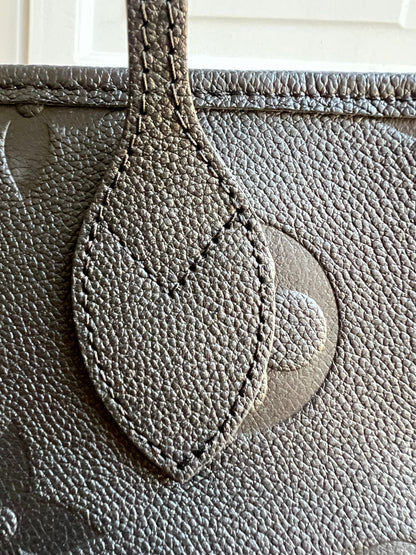 Louis Vuitton Neverfull MM Black Empreinte (RRP £2,010)
