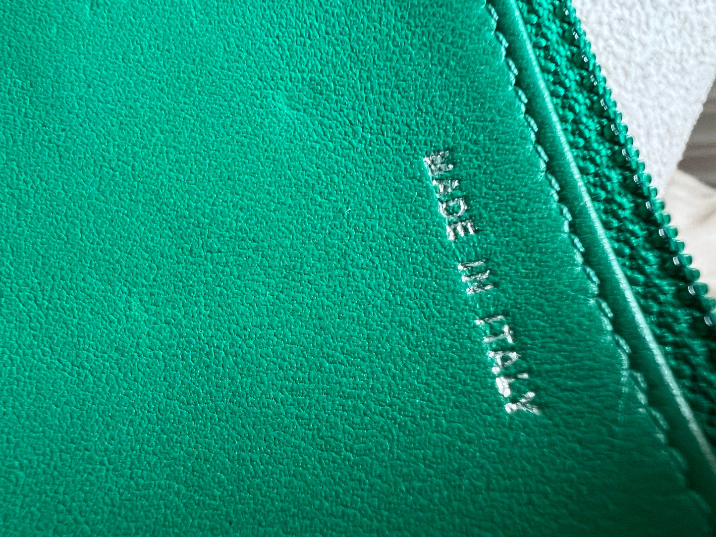 Chanel Turquoise Lambskin Wallet on Chain (RRP £2,930)