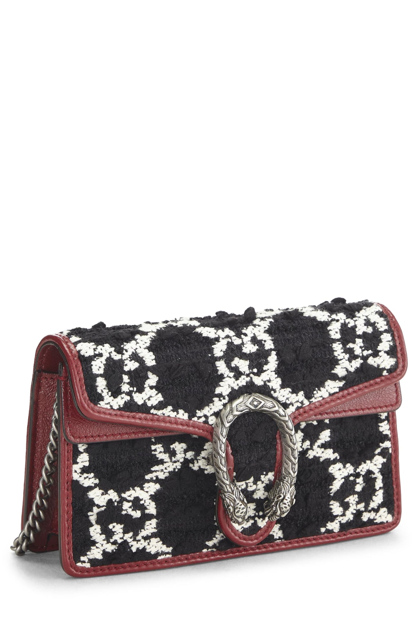 Gucci,  Multicolor Tweed Dionysus Crossbody Super Mini, Multi