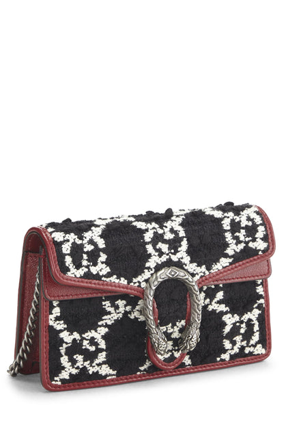 Gucci,  Multicolor Tweed Dionysus Crossbody Super Mini, Multi