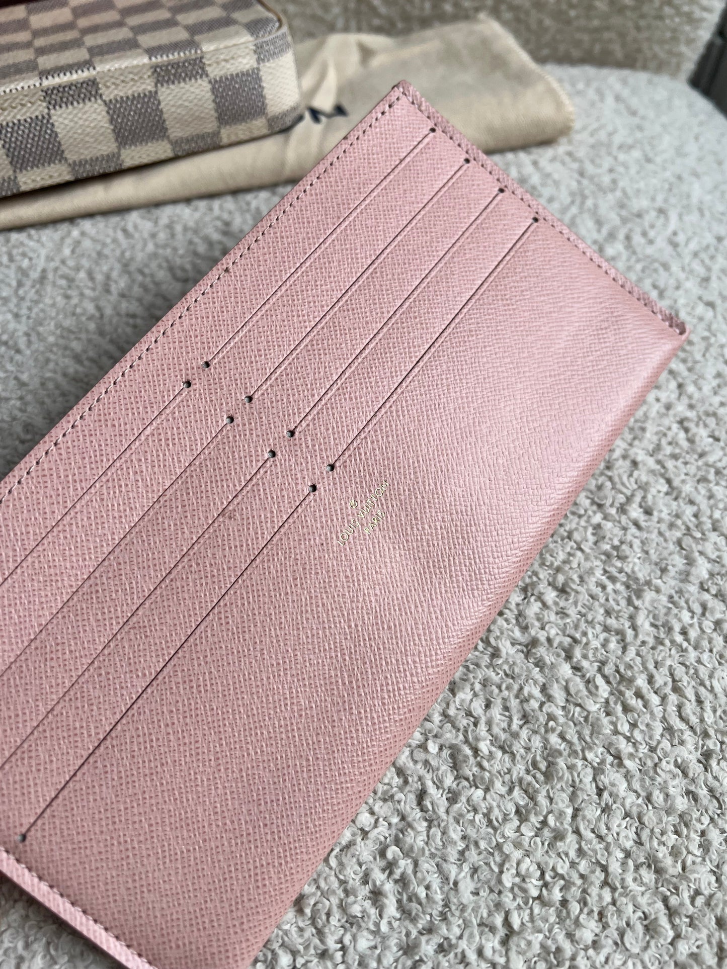 Louis Vuitton Felicie Pochette Damier Azur (RRP £1110)