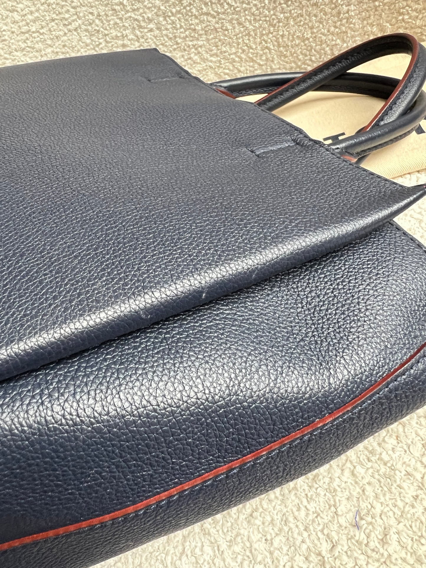 Louis Vuitton Lockmeto Bag in Marine Rouge