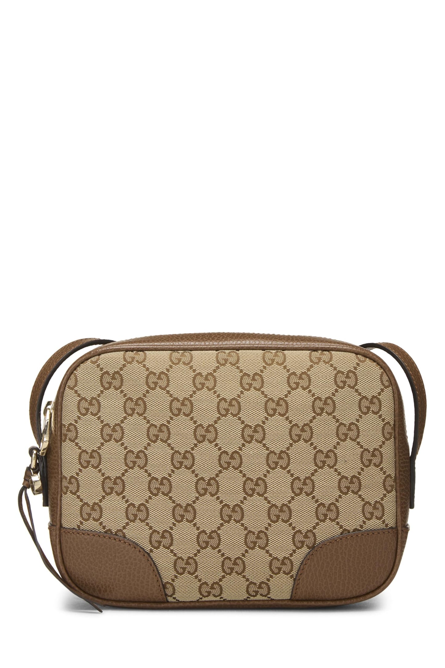 Gucci,  Brown Original GG Canvas Bree Crossbody, Brown