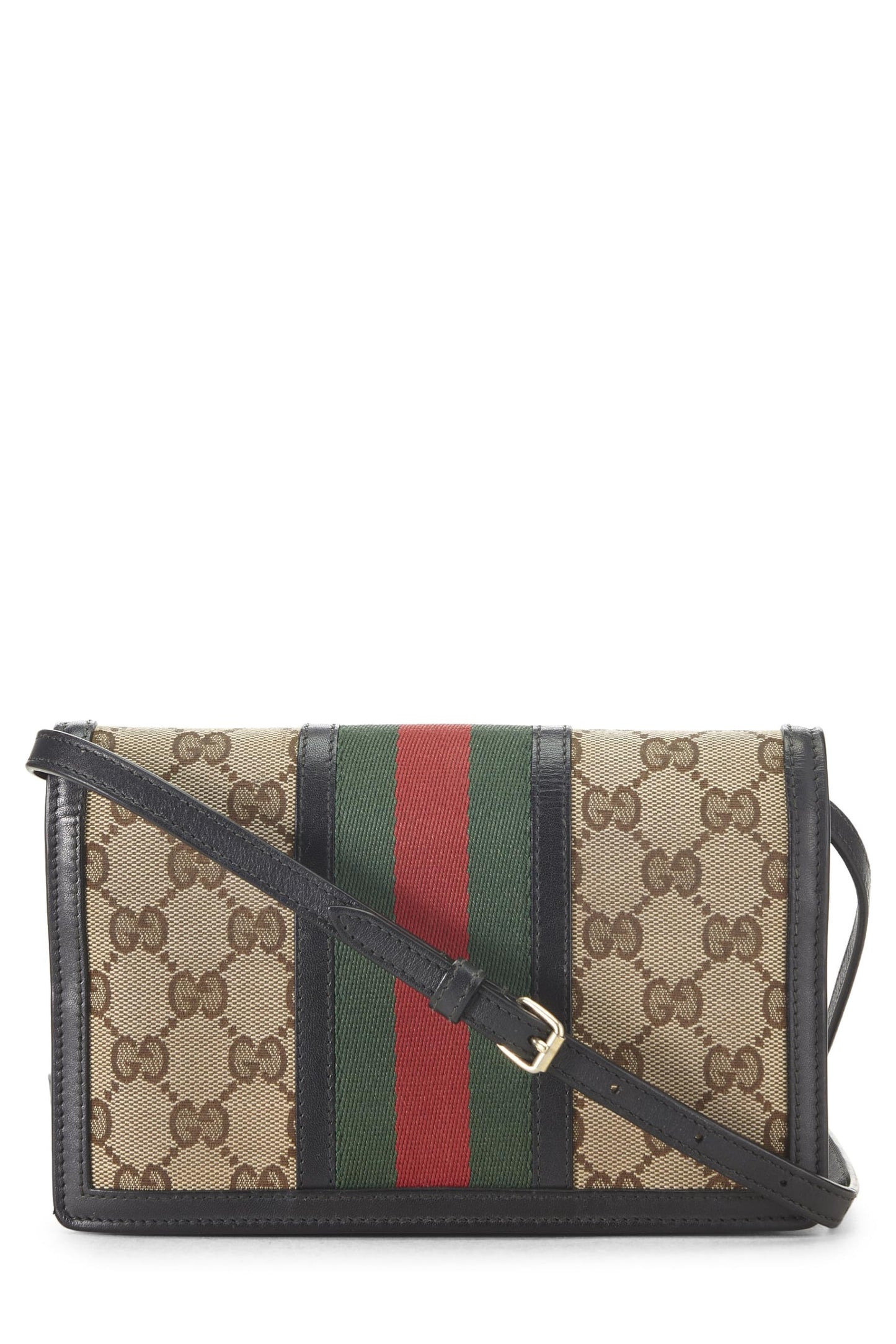 Gucci,  Original GG Canvas Web Crossbody, Brown