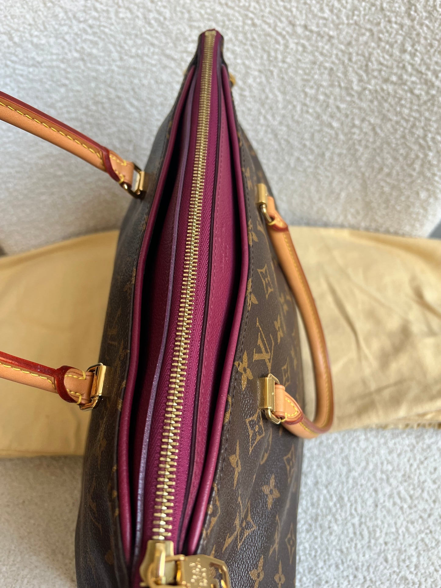 Louis Vuitton Pallas Tote in Monogram and Fuchsia (RRP £1960)
