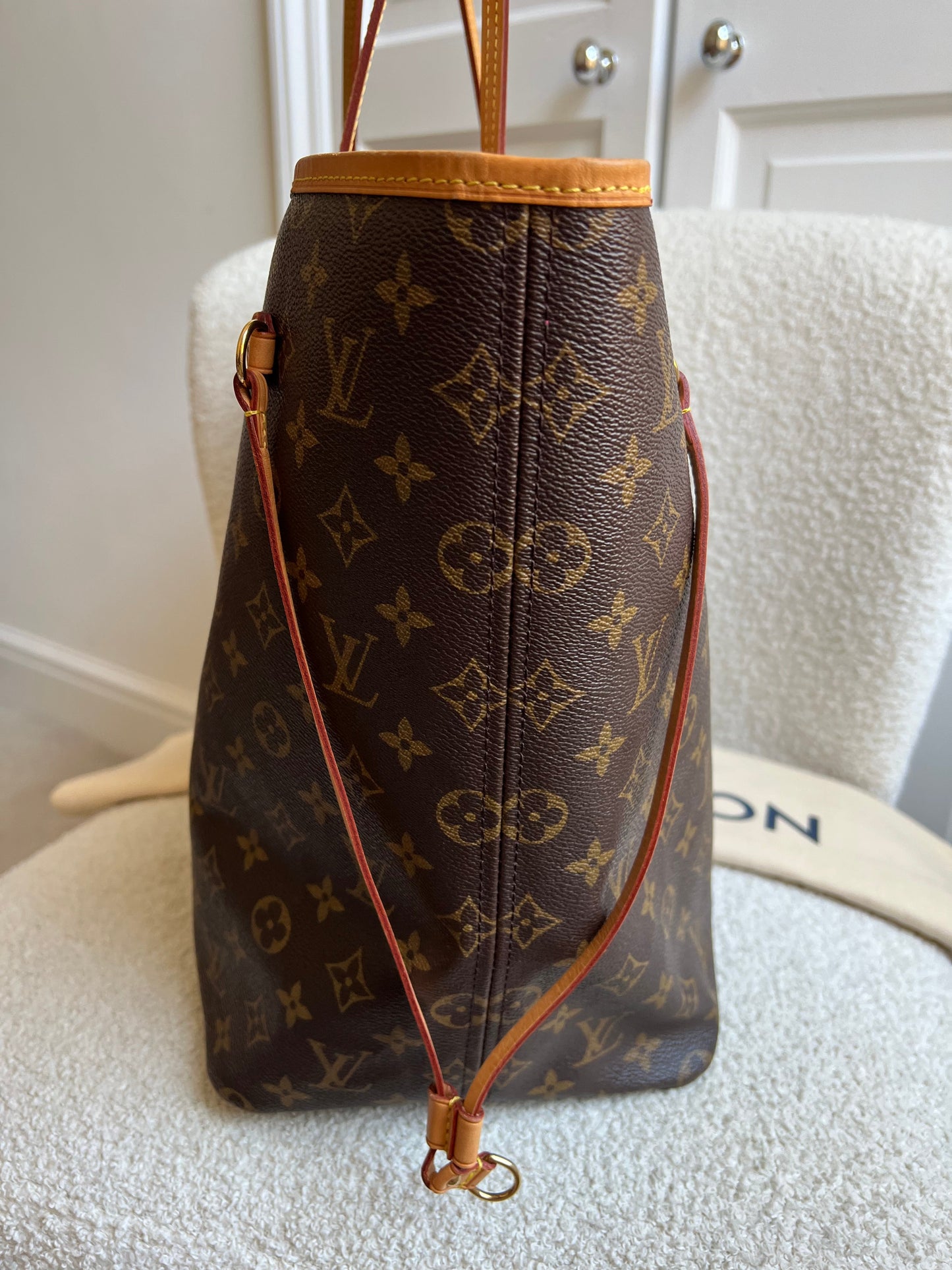 Louis Vuitton Neverfull GM Monogram Pivoine Interior (RRP £1,470)