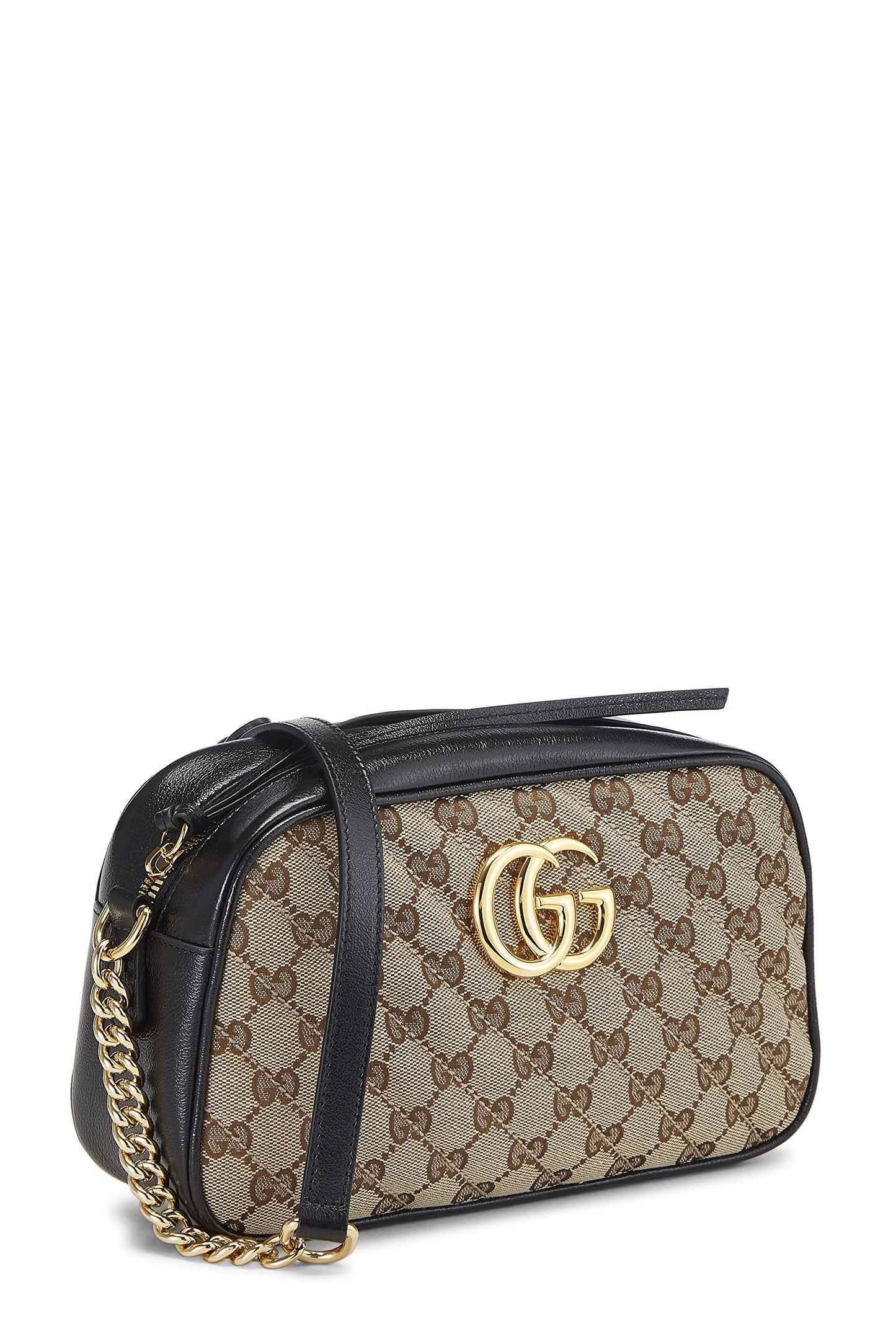 Gucci,  Original GG Canvas Marmont Crossbody Small, Black