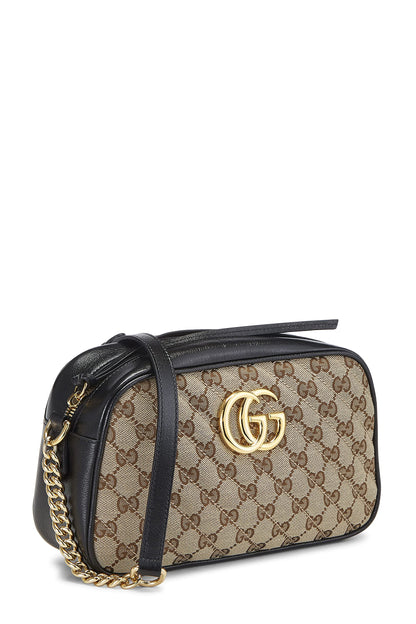 Gucci,  Original GG Canvas Marmont Crossbody Small, Black