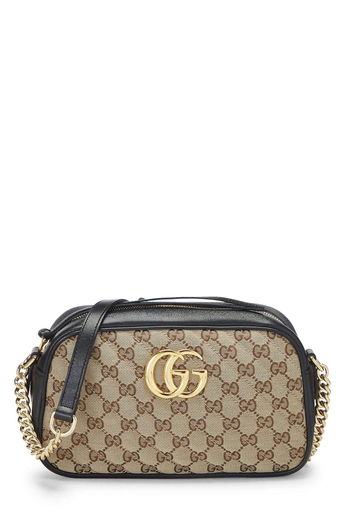 Gucci,  Original GG Canvas Marmont Crossbody Small, Black