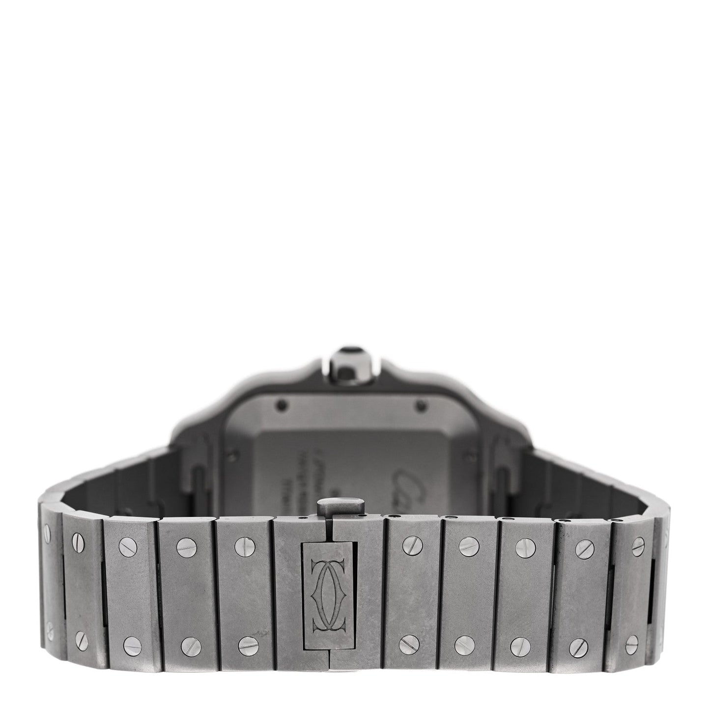 Titanium 39.8mm Santos De Cartier Automatic Watch