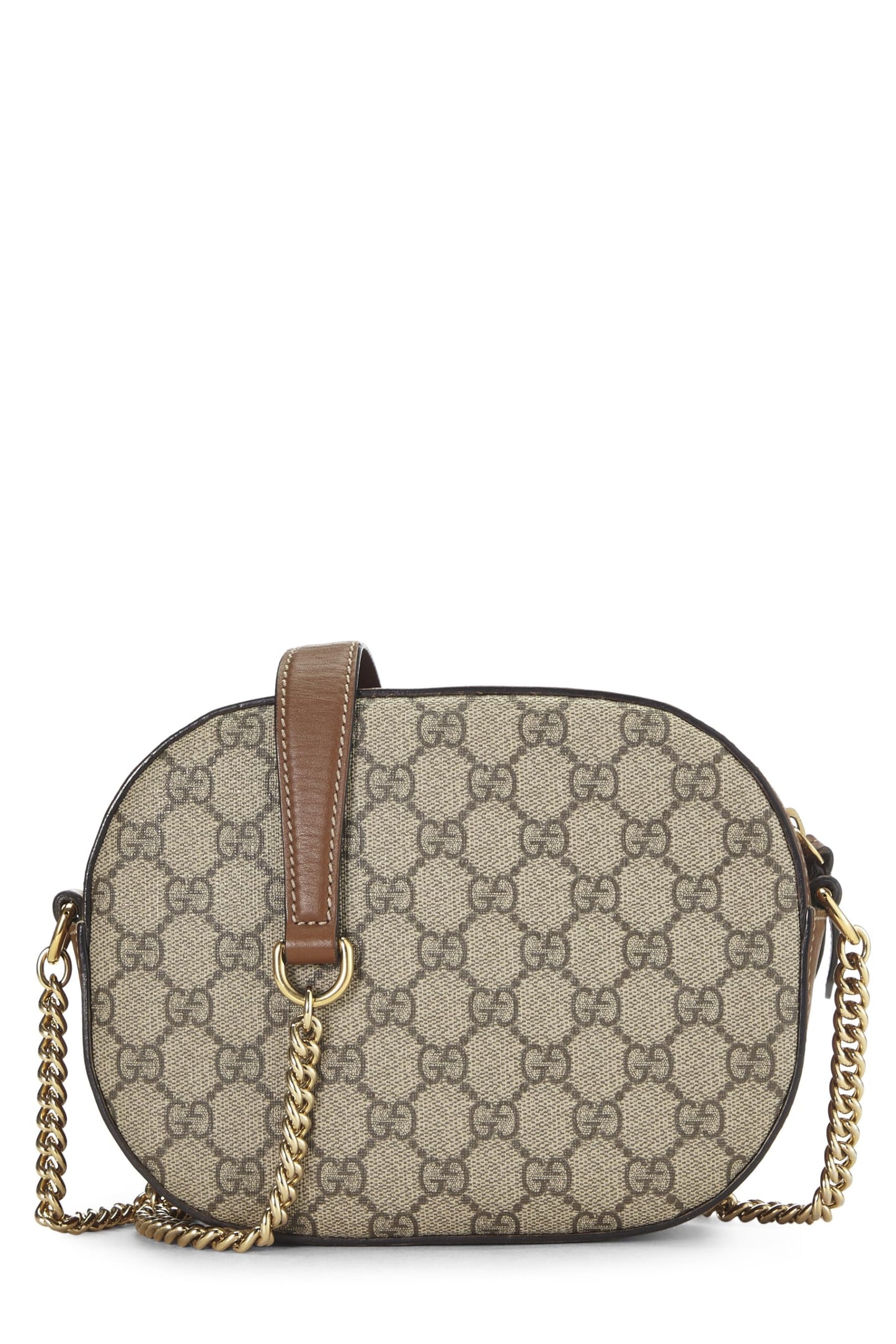 Gucci,  Original GG Supreme Canvas Floral Crossbody Bag Mini, Brown