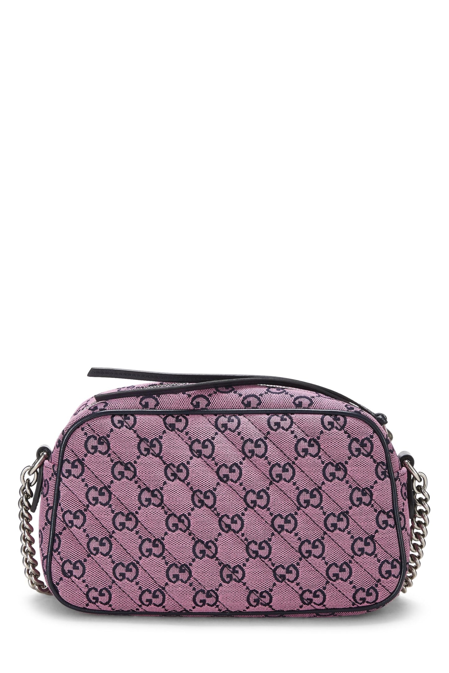 Gucci,  Pink Original GG Canvas Marmont Crossbody Small, Pink