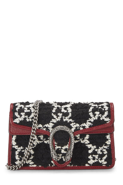 Gucci,  Multicolor Tweed Dionysus Crossbody Super Mini, Multi
