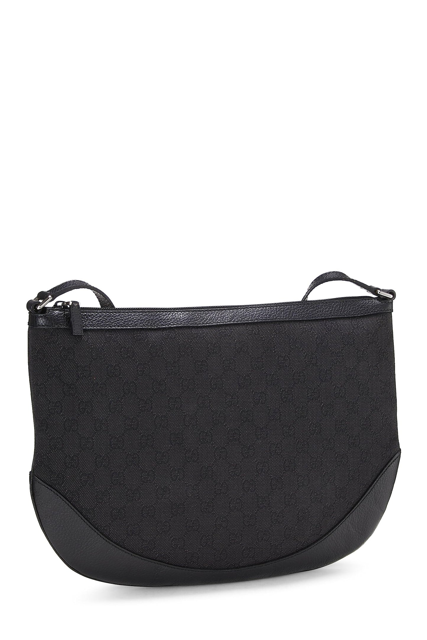 Gucci,  Green GG Canvas Round Crossbody Large, Green