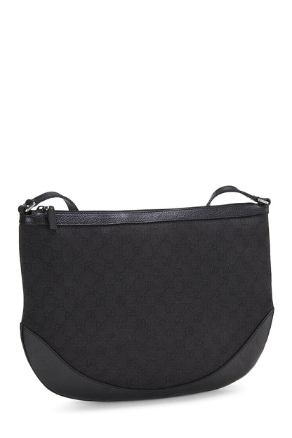 Gucci,  Green GG Canvas Round Crossbody Large, Green