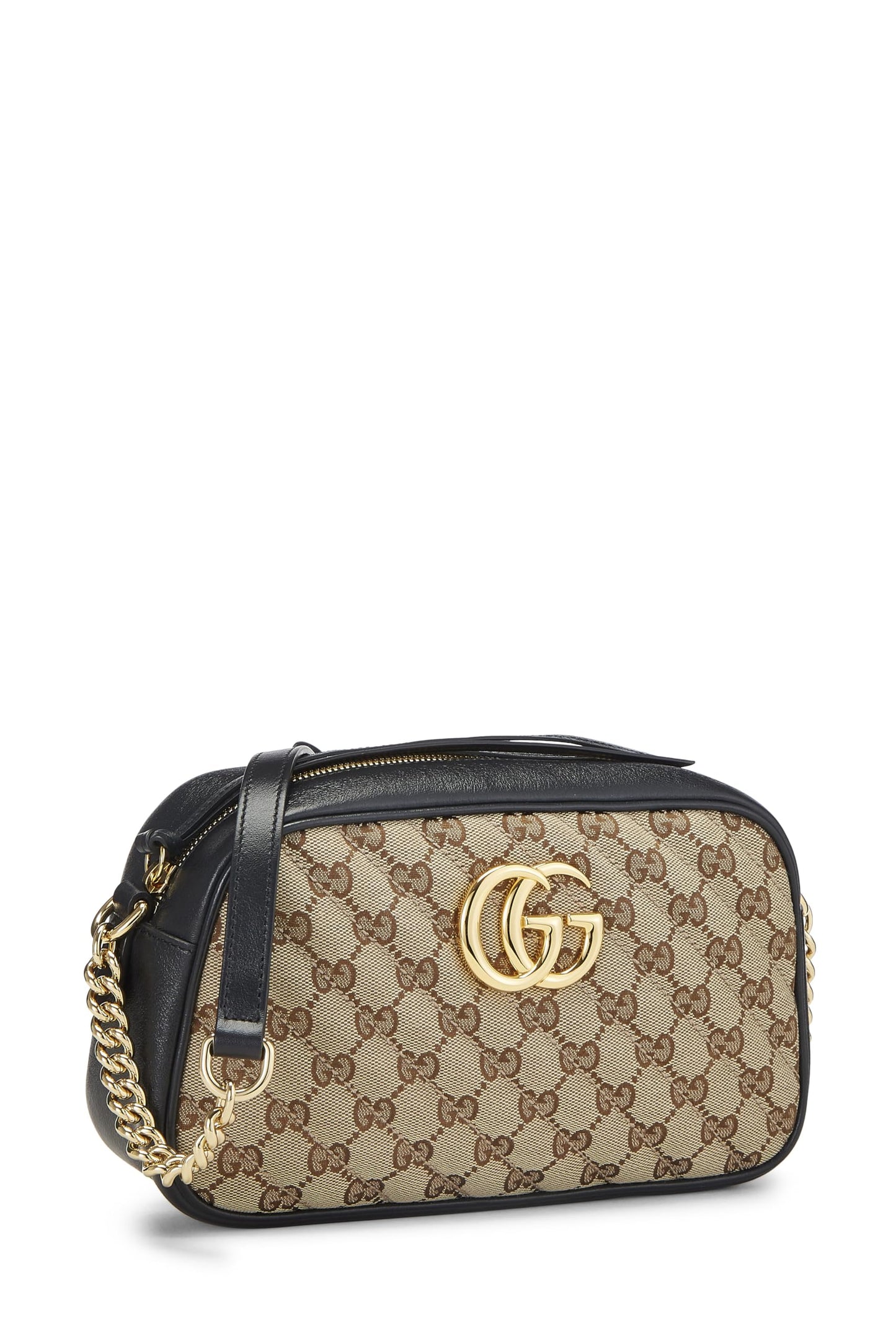 Gucci,  Original GG Canvas Marmont Crossbody Small, Black