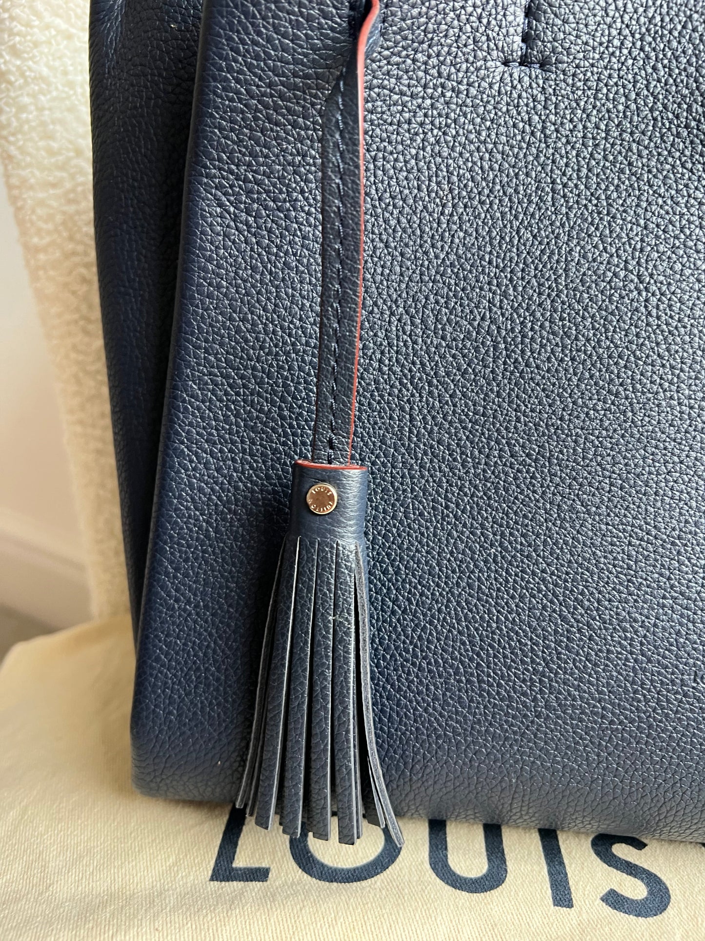Louis Vuitton Lockmeto Bag in Marine Rouge