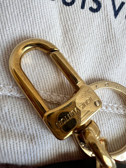 Louis Vuitton Limited Edition Bears Animation Print Monogram Keyring Bag Charm (RRP £245)