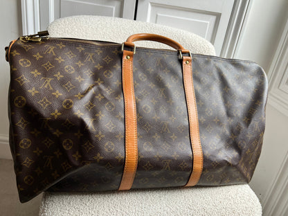 Louis Vuitton Vintage Keepall Bandouliere 60