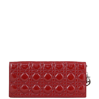Dior Lady Dior Leather Clutch
