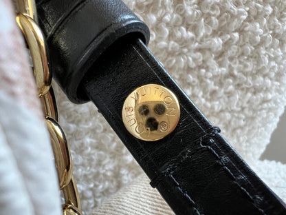 Louis Vuitton Ivy Wallet on Chain Bag Bicolour Monogram Dune Canvas (RRP £1400)
