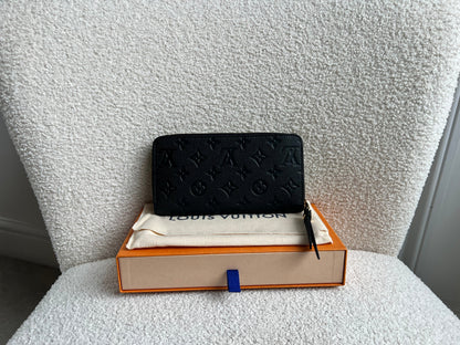 Louis Vuitton Zippy Wallet in Black Empreinte (RRP £790)