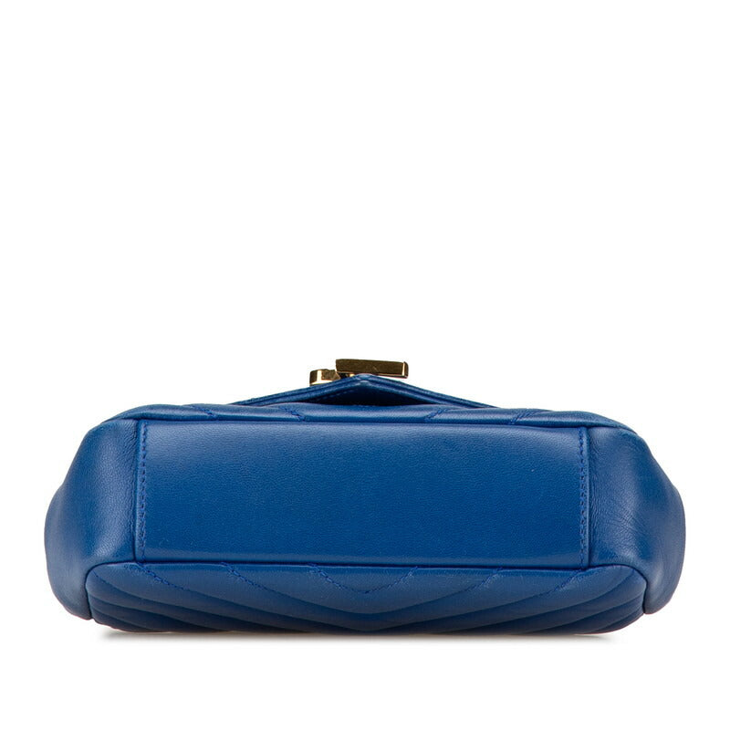 Saint Laurent Baby Chaîne Monogram Leather Shoulder Bag