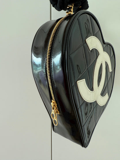 Chanel 95 Barbie Cc Heart Vanity Bag