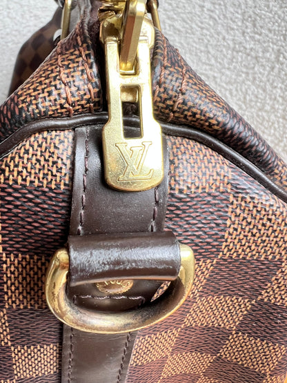 Louis Vuitton Speedy Bandouliere 30 Damier Ebene (RRP £1490)