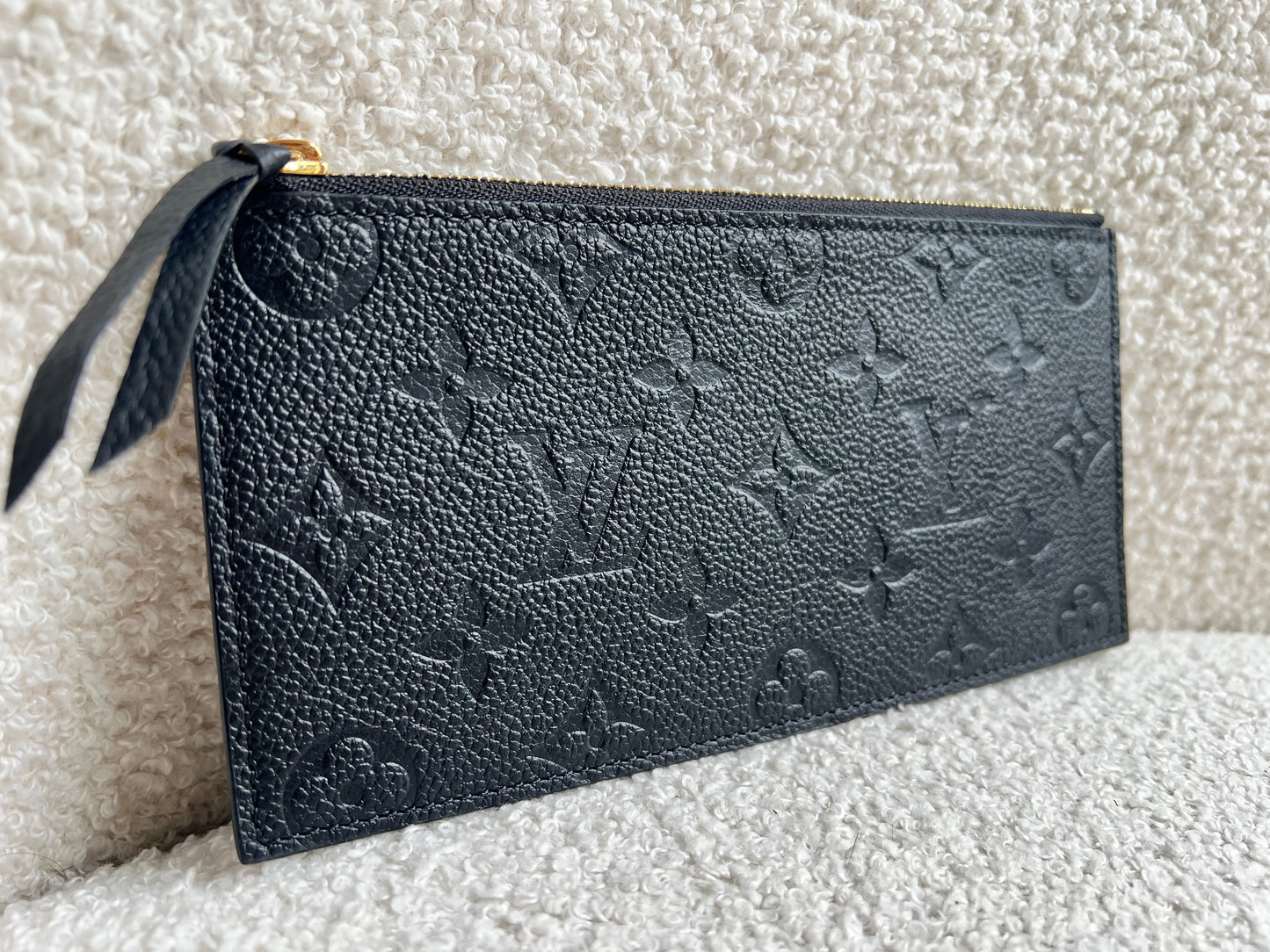 Louis Vuitton Zip Insert (from Felicie Pochette) Black Empreinte