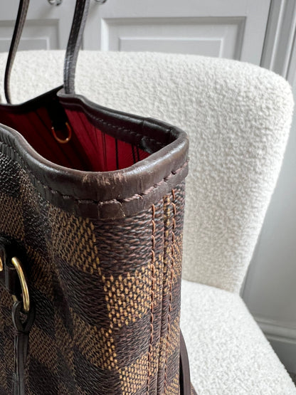 Louis Vuitton Neverfull MM Damier Ebene Cherry Interior (RRP £1,430)